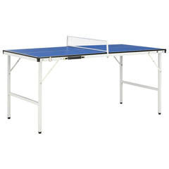 Tafeltennistafel 152X76X66 Cm Met Net 152X76X66 Cm Blauw