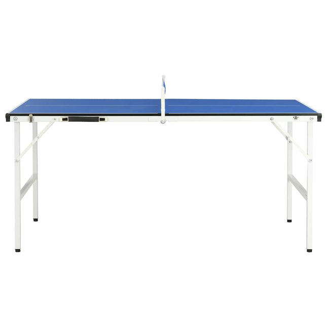 Tafeltennistafel 152X76X66 Cm Met Net 152X76X66 Cm Blauw