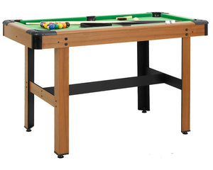 Biljarttafel 4 Feet 122X61X76 Cm Bruin