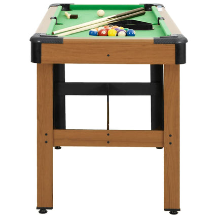 Biljarttafel 4 Feet 122X61X76 Cm Bruin