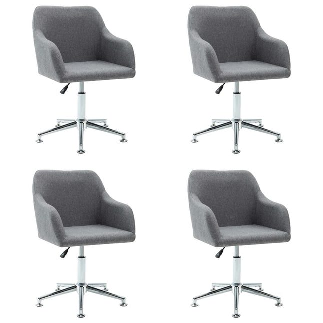 Eetkamerstoelen Draaibaar Stof