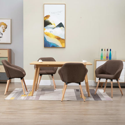 Eetkamerstoelen Stof