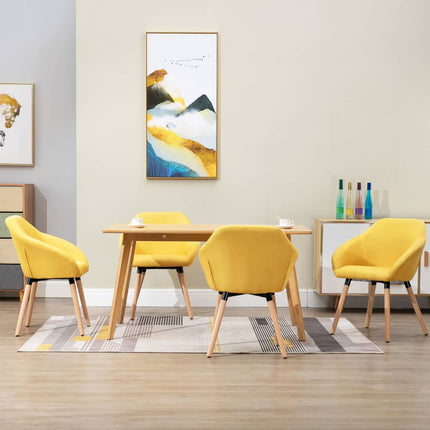 Eetkamerstoelen Stof