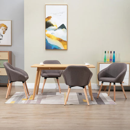 Eetkamerstoelen Stof