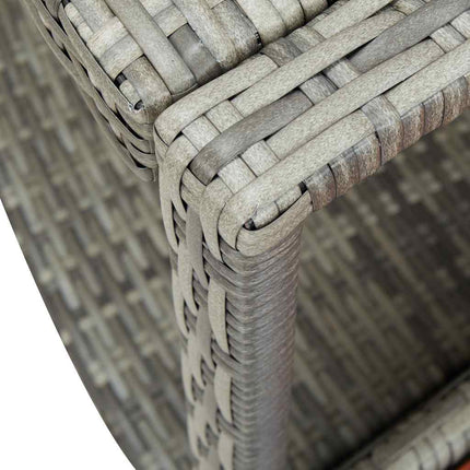 Hottub-Ombouw Poly Rattan