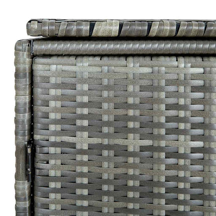 Containerberging Dubbel 148X77X111 Cm Poly Rattan