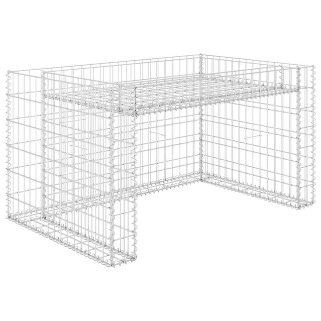 Grasmaaieroverkapping Met Plantenbak 110X80X60Cm Staaldraad