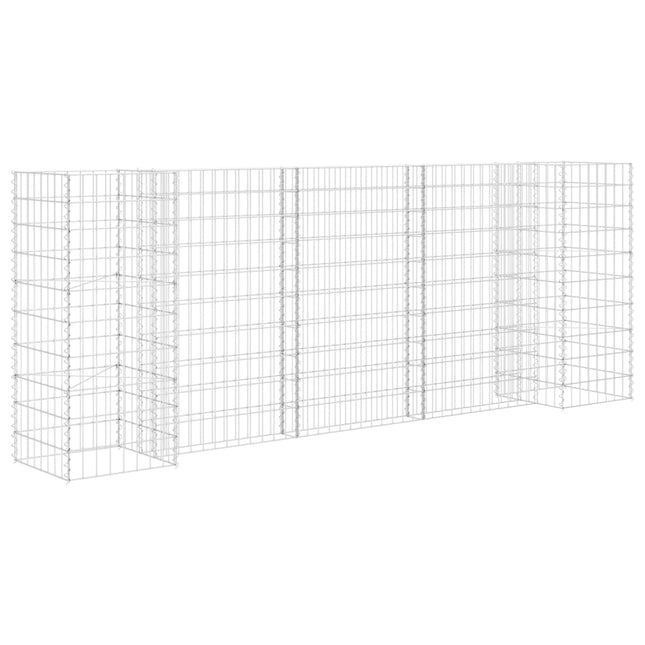 Gabion Plantenbak H-Vormig Staaldraad