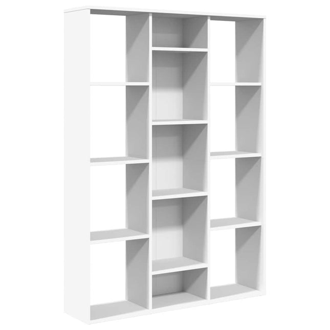 Kamerscherm/Boekenkast 100X24X140 Cm Bewerkt Hout
