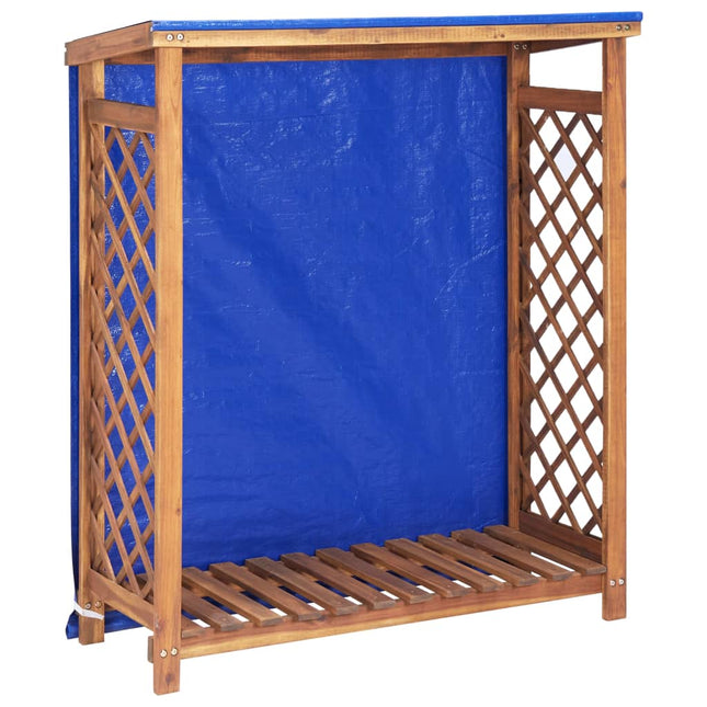 Haardhoutopslag 105X38X115 Cm Massief Acaciahout