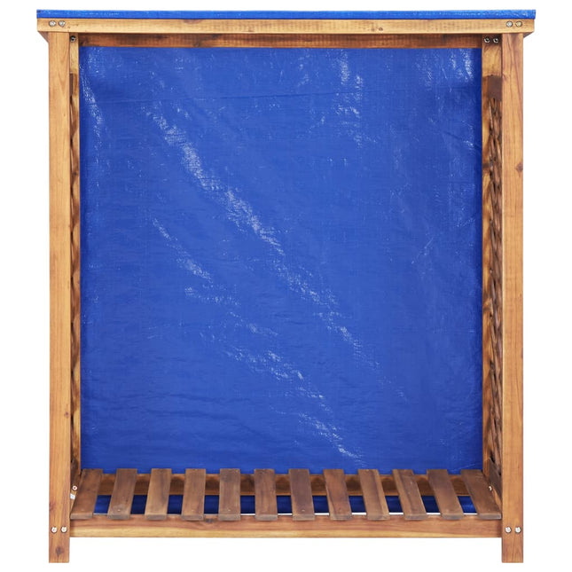 Haardhoutopslag 105X38X115 Cm Massief Acaciahout