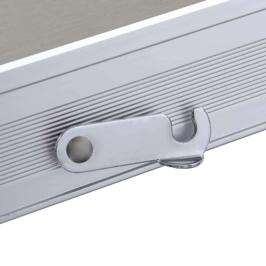 Campingtafel Inklapbaar Met 4 Zitjes Staal En Aluminium