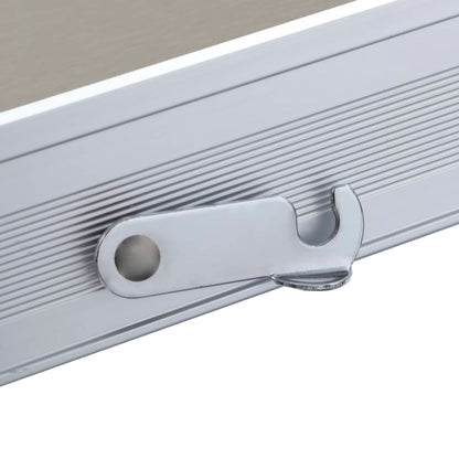 Campingtafel Inklapbaar Met 4 Zitjes Staal En Aluminium