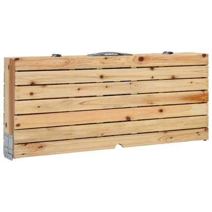 Campingtafel Inklapbaar Met 4 Zitjes Staal En Aluminium