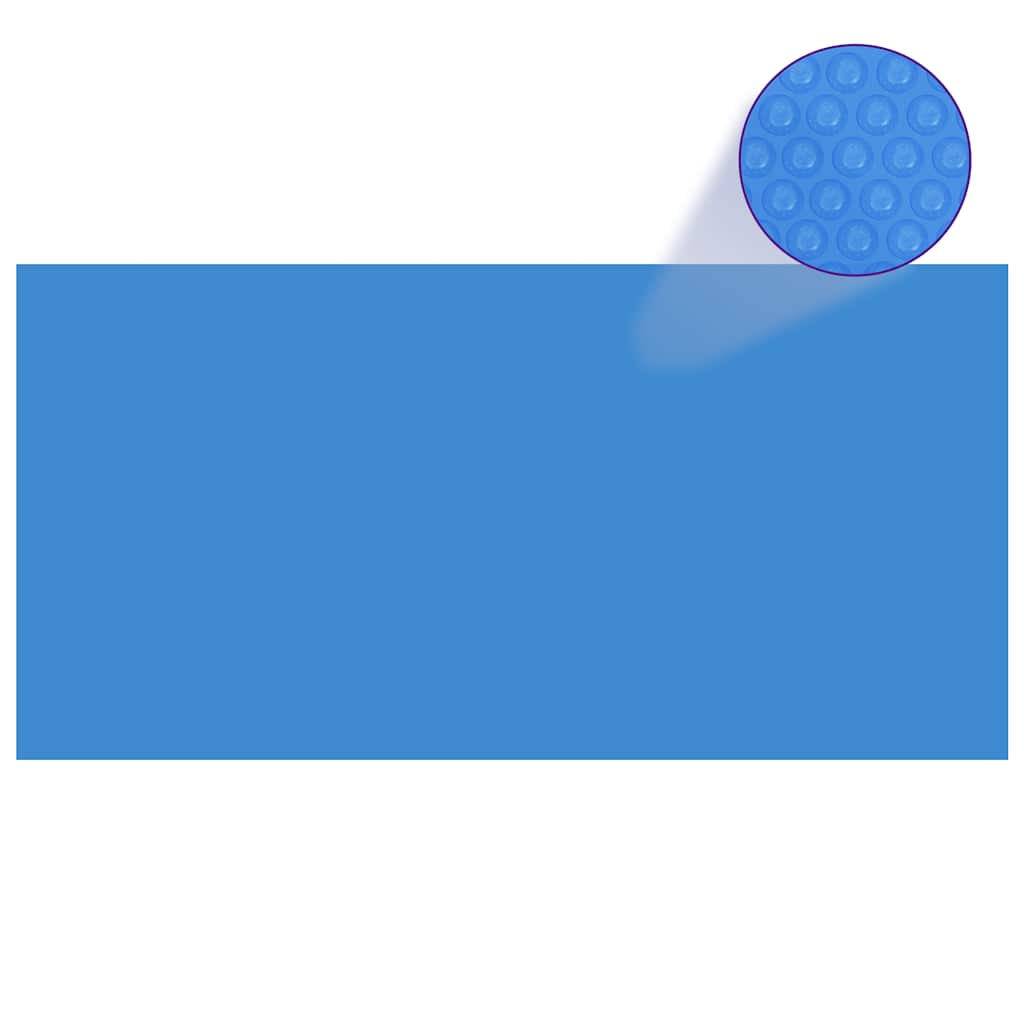 Zonne Pool Dek 110 Μm Vierkant Pe Blauw