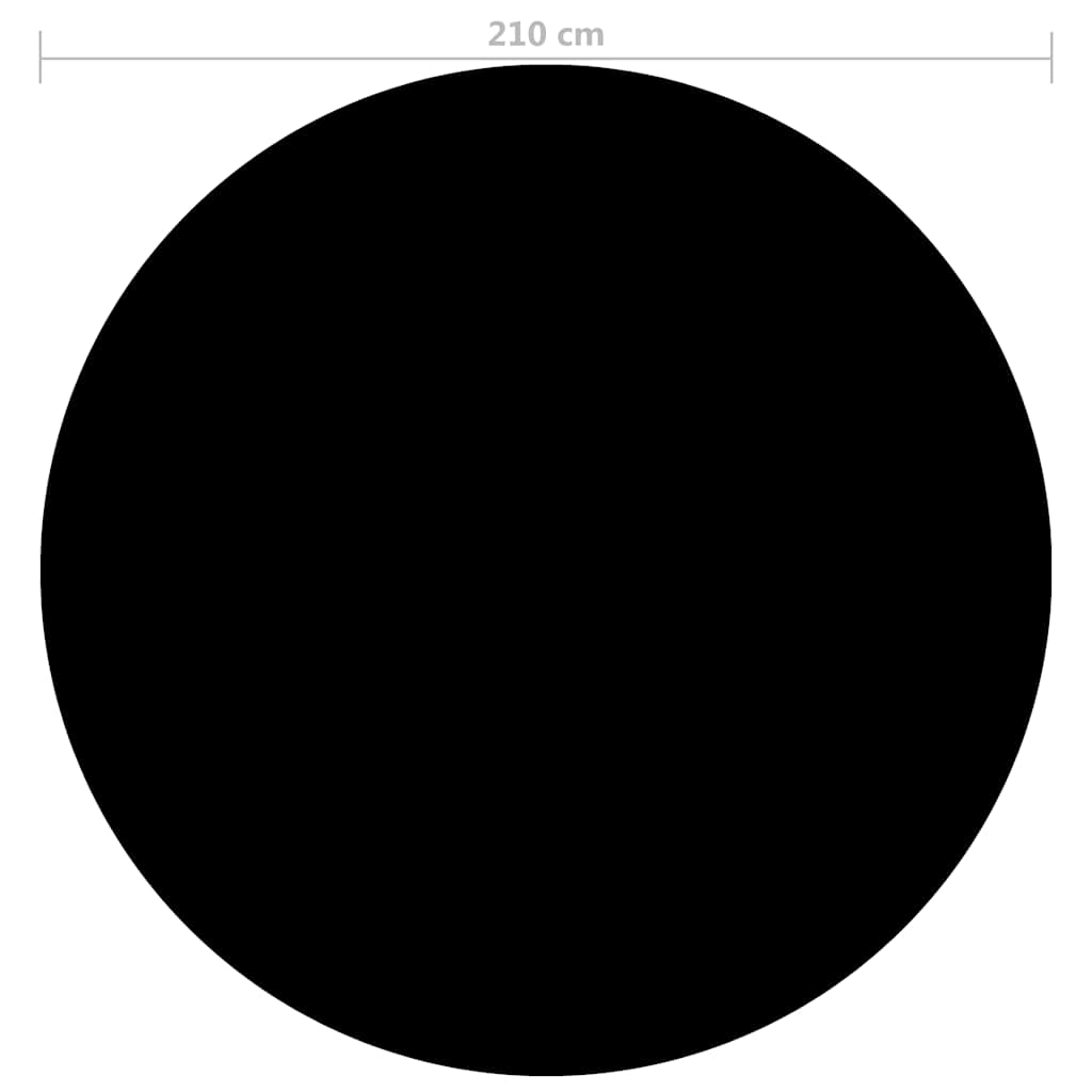 Zwembadhoes 210 Cm Pe Zwart