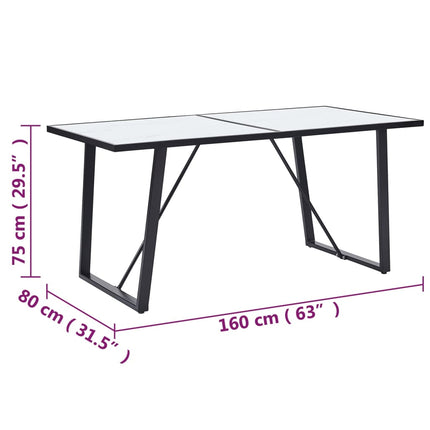 Eettafel Gehard Glas