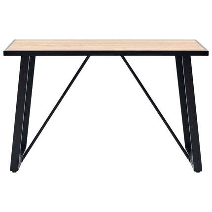 Eettafel Mdf Eikenkleurig