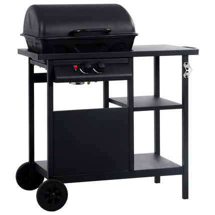 Gasbarbecue Met 3-Laags Zijtafel