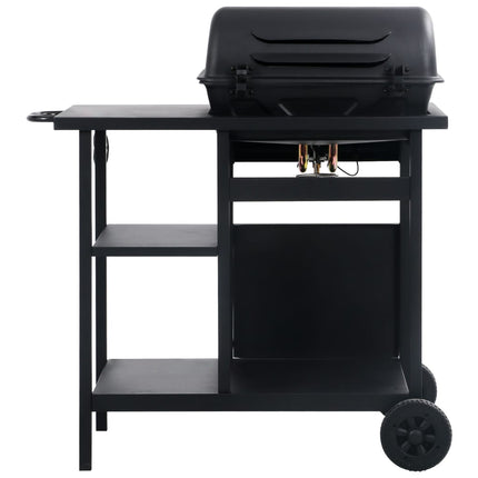 Gasbarbecue Met 3-Laags Zijtafel