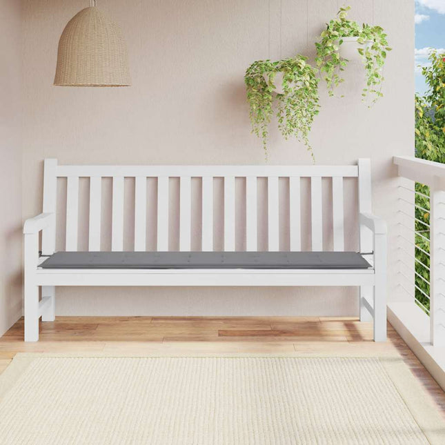 Tuinbankkussen Oxford Stof Grijs