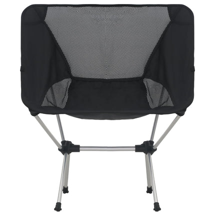 Campingstoelen 2 St Met Draagtas 54X50X65 Cm Aluminium Wit