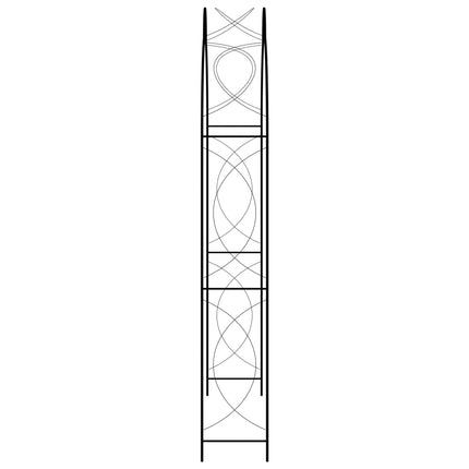 Tuinboog 150X34X240 Cm Ijzer Zwart