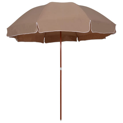 Parasol Met Stalen Paal Kleurig