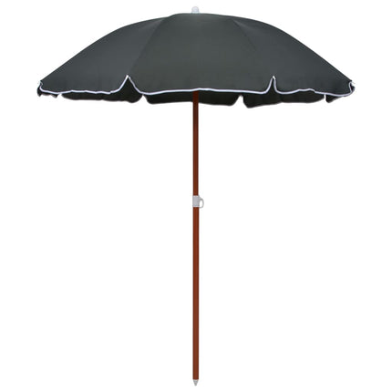 Parasol Met Stalen Paal Kleurig