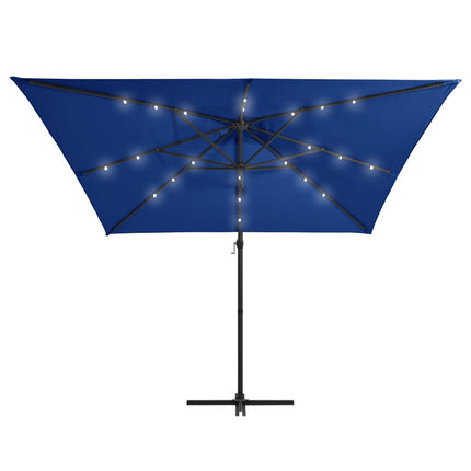 Zweefparasol Met Led En Stalen Paal