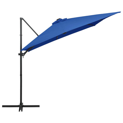 Zweefparasol Met Led En Stalen Paal
