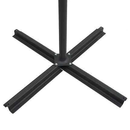 Zweefparasol Met Led En Stalen Paal
