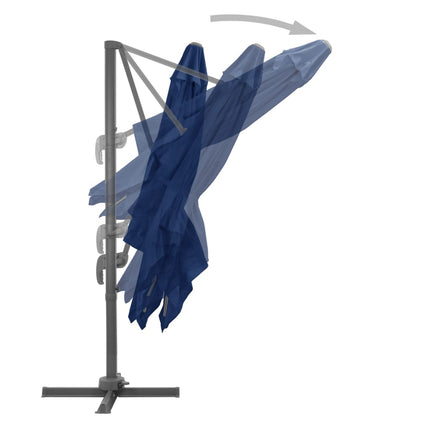 Zweefparasol Met Aluminium Paal 3X3 M