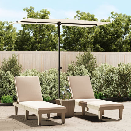 Parasol Met Aluminium Paal