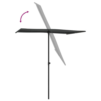 Parasol Met Aluminium Paal Kleurig