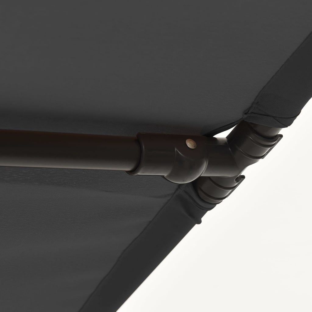Parasol Met Aluminium Paal Kleurig