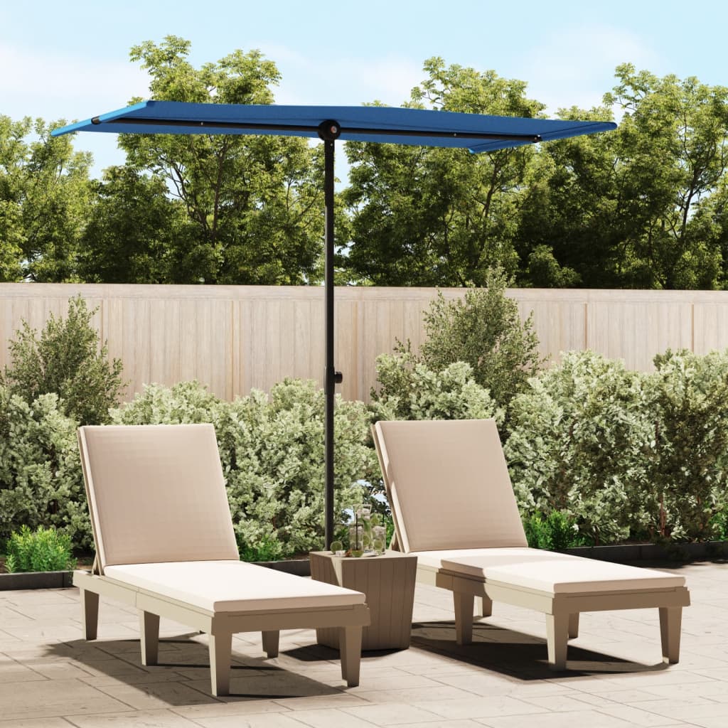 Parasol Met Aluminium Paal Kleurig