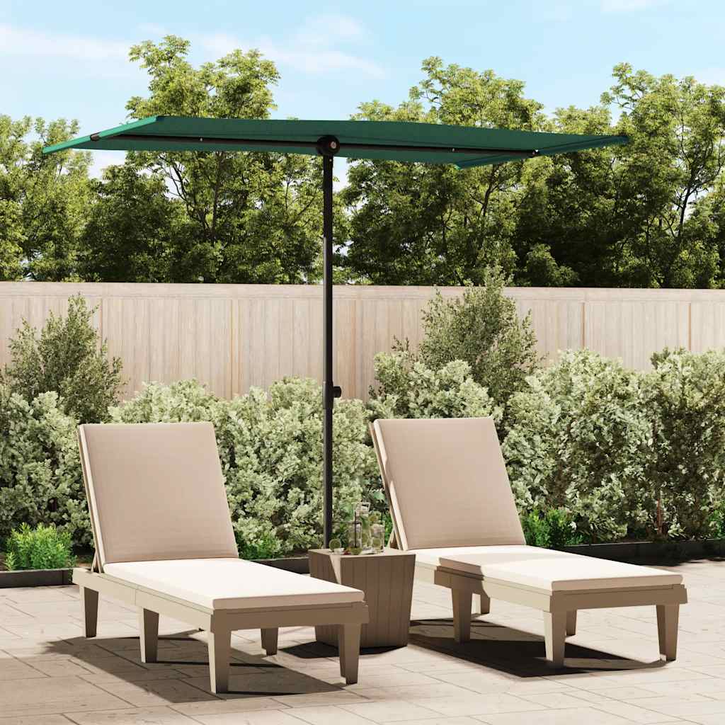 Parasol Met Aluminium Paal Kleurig