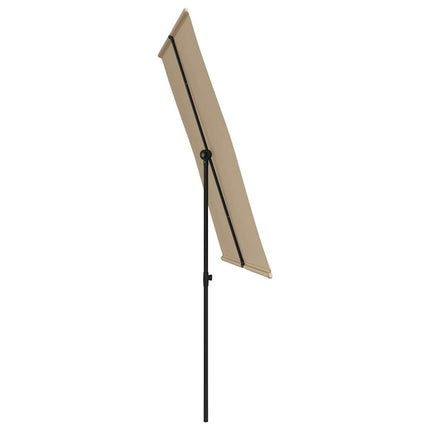 Parasol Met Aluminium Paal 2X1,5 M