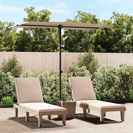 Parasol Met Aluminium Paal