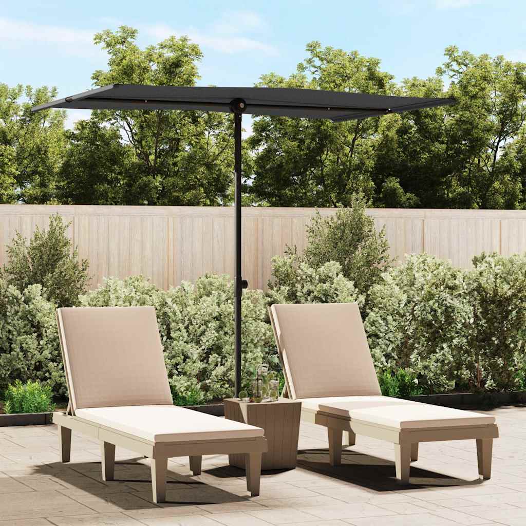 Parasol Met Aluminium Paal Kleurig
