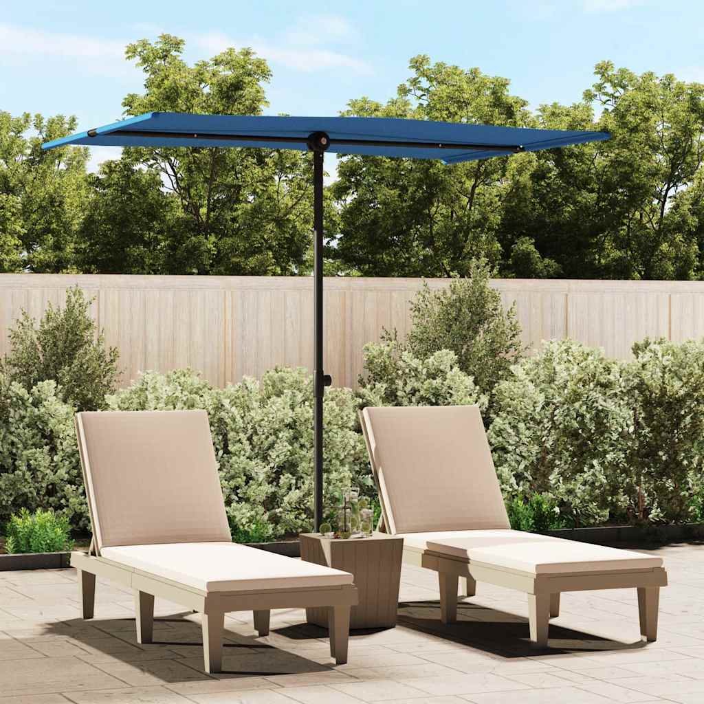Parasol Met Aluminium Paal Kleurig