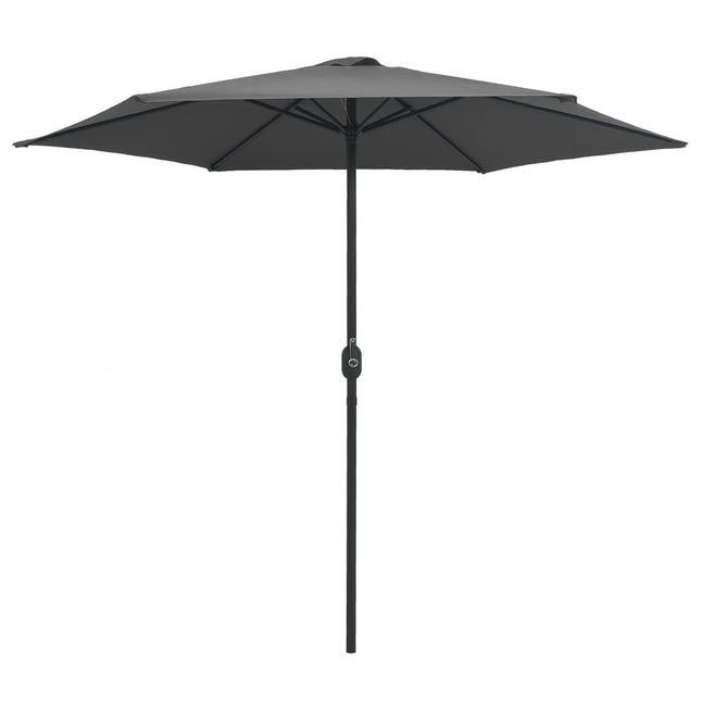 Parasol Met Aluminium Paal 270X246 Cm Kleurig