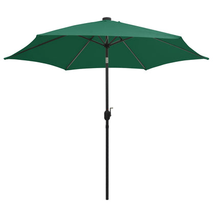 Parasol Met Led-Verlichting En Aluminium Paal 300 Cm