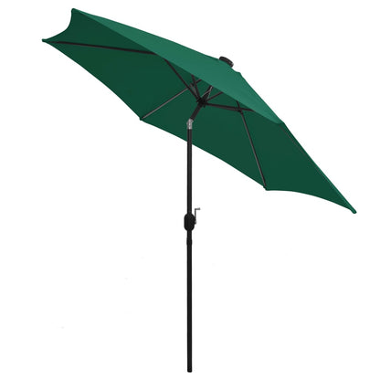 Parasol Met Led-Verlichting En Aluminium Paal 300 Cm