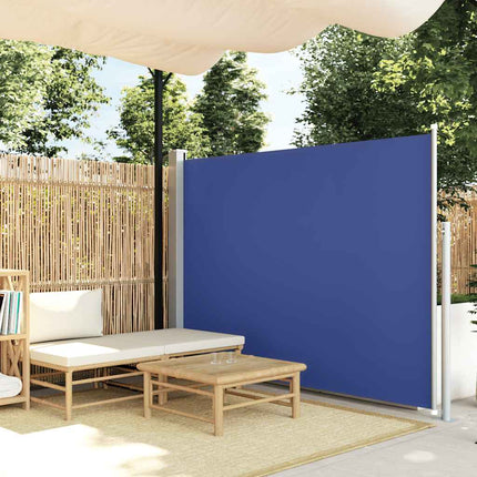 Tuinscherm Uittrekbaar Blauw