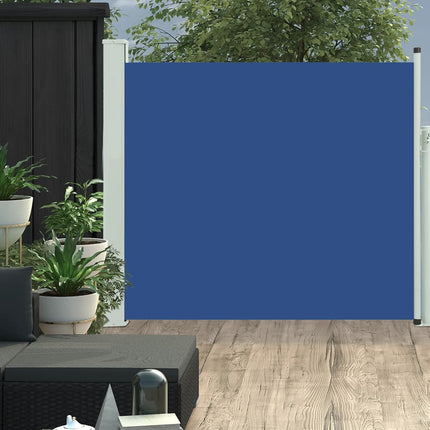 Tuinscherm Uittrekbaar Blauw