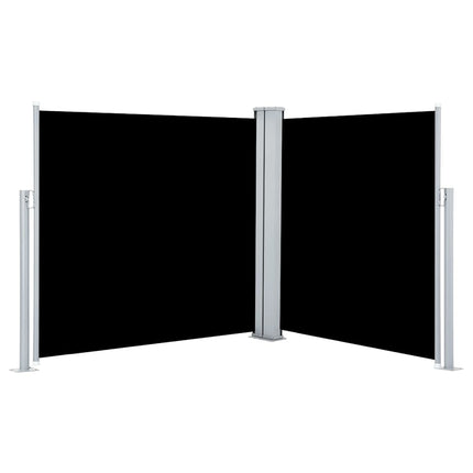 Windscherm Uittrekbaar 100X600 Cm Zwart