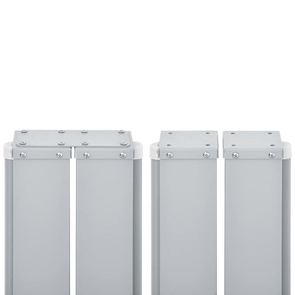 Windscherm Uittrekbaar 100X600 Cm Rood