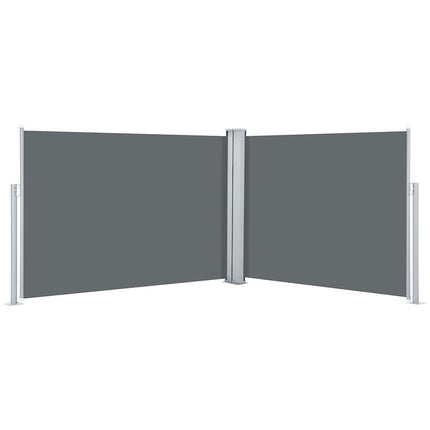 Windscherm Uittrekbaar 100X1000 Cm Antraciet
